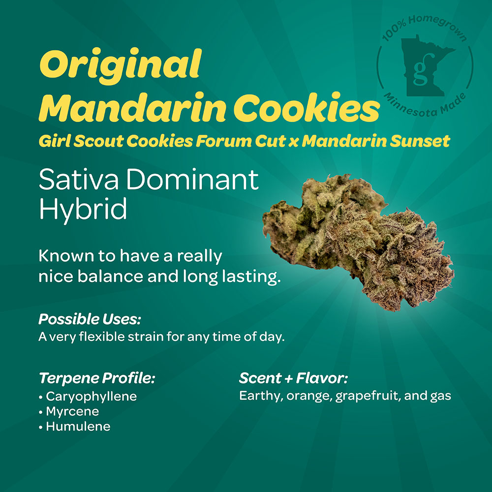 Original Mandarin Cookies - Green Goods