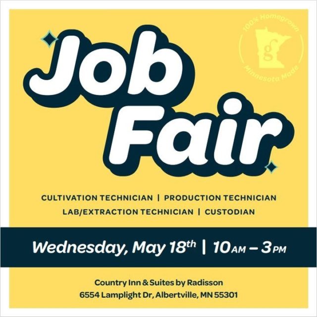 If you're in Minnesota, don't forget about our job fair *this Wednesday*! If you or someone you know is interested in working in the industry, stop by the Country Inn & Suites in Albertville, MN from 10 a.m. to 3 p.m. to learn more about our multiple open positions in Otsego (20 mins from the Twin Cities!) and take advantage of on-the-spot hiring! Don’t forget to bring your ID, and your resume, if available.

All applicants must be at least 21; all employment offers are subject to background checks.