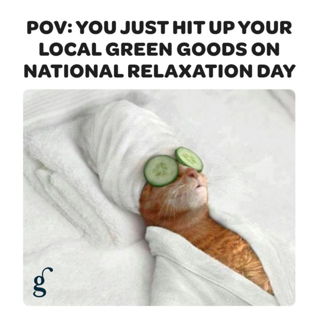 Is there a better way to celebrate National Relaxation Day? We can't think of one!